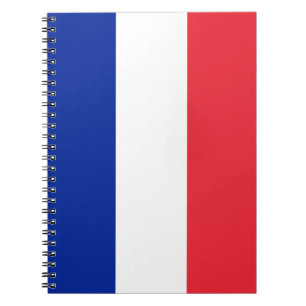 France Flag Spiral Photo Notebook Notitieboek