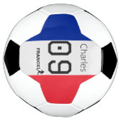 France Football Personalized Team Colors Athlete  (Tourné)