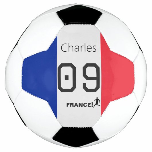 France Football Personalized Team Colors Athlete  (Devant)