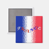 France Fridge Magnet Magneet (Voorkant / Achterkant)