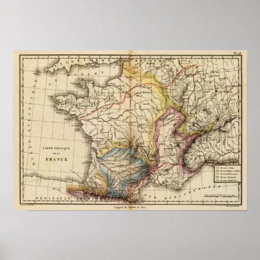 France fysique poster (Voorkant)