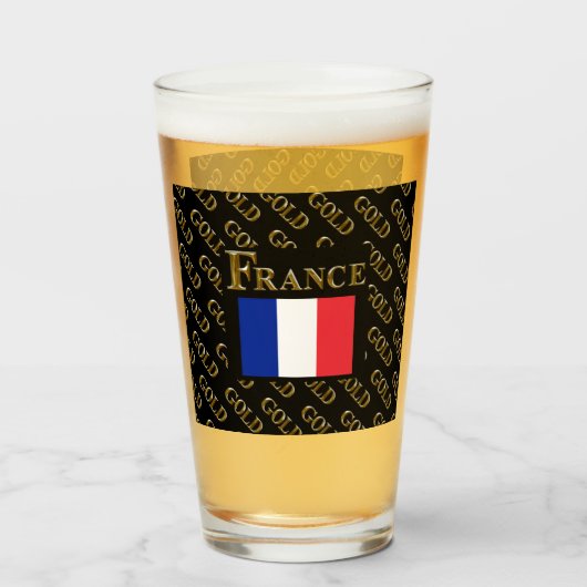 FRANCE GLAS (Achterkant gevuld)