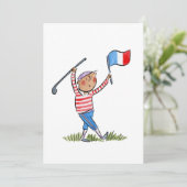 France Golf Kaart (Staand voorkant)