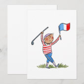 France Golf Kaart (Voorkant / Achterkant)