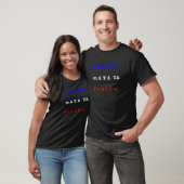fRANCE HAKUNA MATATA BLAUW WHITE RED UNITY COLORS  T-shirt (Unisex)