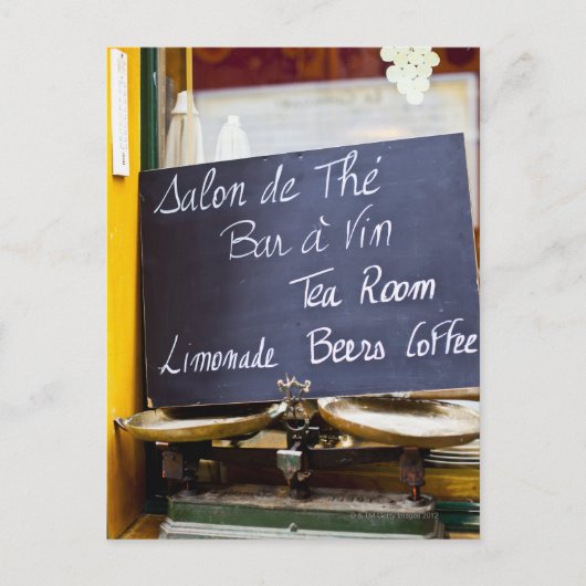 France, Ile-de-France, Paris, Menu connexion (Devant)