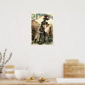 France La Francaise Cycles Bicycle Poster (Keuken)