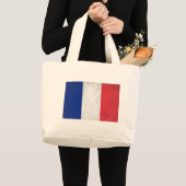 France Large Canvas tas (Voorkant (product))