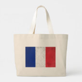 France Large Canvas tas (Achterkant)