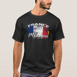 France Lyon Mormon LDS Mission Missionary Gift T-shirt