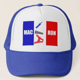 France_Macron Trucker Hat Trucker Pet