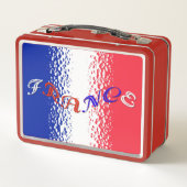 France Metal Lunch Box (Achterkant)