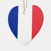 France - Ornement cardiaque du drapeau (Gauche)