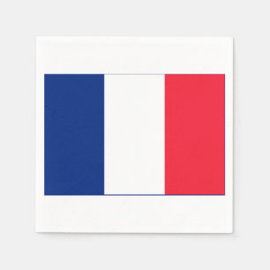France Paper Party Napkins Servetten