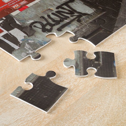 France Paris Cityscape Montmartre Fleurs Area Legpuzzel (Zijkant)