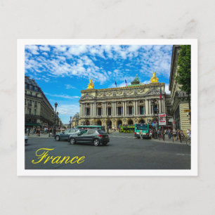 France Paris National Academy of Music and Opera Briefkaart