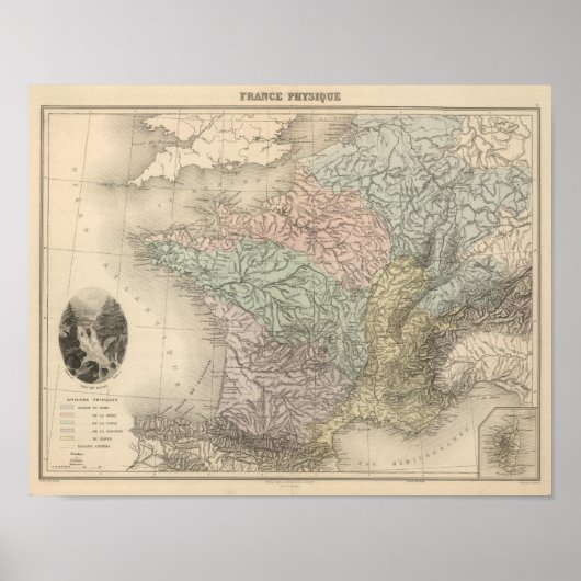 France Physique Poster (Voorkant)