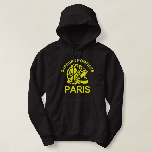 France Sapeurs Pompiers Paris Fire Brigade Hoodie (Design voorkant)