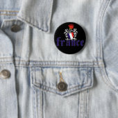 France Shield Button (In situ)