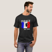 France Ski T-shirt (Voorkant volledig)
