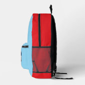 France Soccer Bedrukte Rugzak (Rechts)