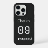 France Soccer Custom Name Number Gift (Verso)