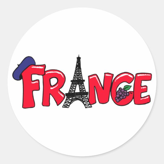 France Sticker (Voorkant)