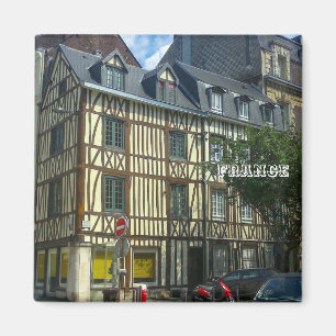 France Street Cityscape Old Buildings Architecture Magneet