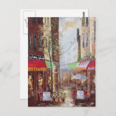 France Streets Briefkaart (Voorkant / Achterkant)