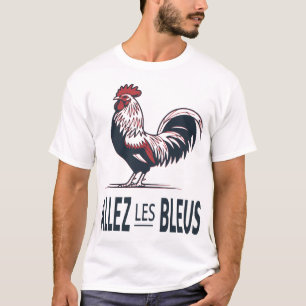 France Voetbal T-Shirt Allez Les Bleus Haan