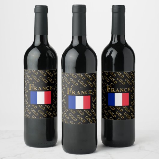 FRANCE WIJN ETIKET (Flessen)