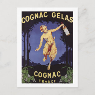 FranceCognac Gelas Promotional PosterFrankrijk Briefkaart