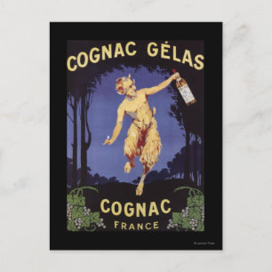 FranceCognac Gelas Promotional PosterFrankrijk Briefkaart