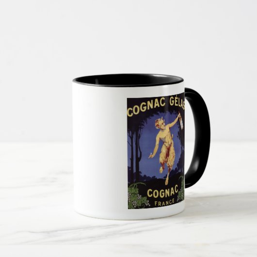 FranceCognac Gelas Promotional PosterFrankrijk Mok (Voorkant rechts)