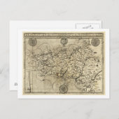 FrancePanoramic MapFrance Briefkaart (Voorkant / Achterkant)