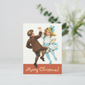 Frances Brundage Cute dansend children CC1143 Briefkaart (Staand voorkant)