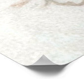 Frances Brundage: Meisje met hond Poster (Hoek)