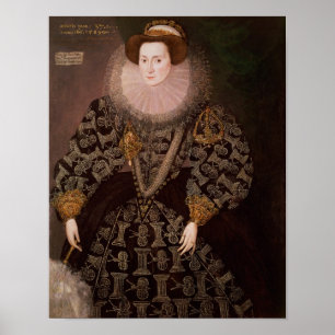 Frances Clinton, Lady Chandos, 1589 Poster