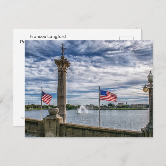 Frances Langford Promenade Briefkaart (Voorkant / Achterkant)