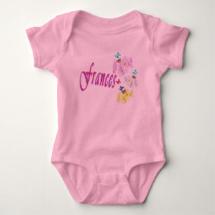 Frances, Nom Avec Chatons, Body Bébé