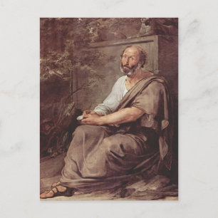 Francesco Hayez- Aristoteles Briefkaart