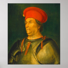 Francesco Sforza - Noord-Italiaanse fijnkunstposte Poster