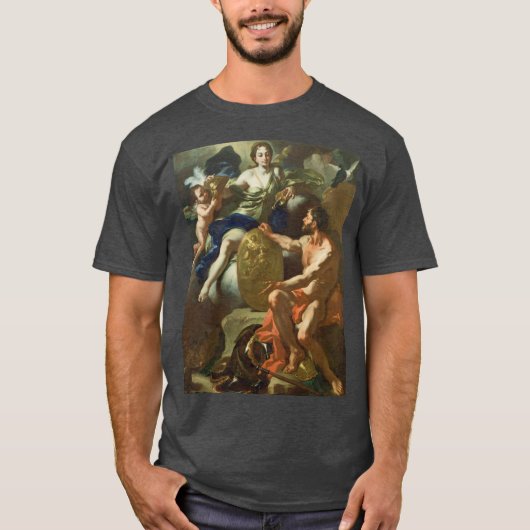 Francesco Solimena - Venus at the Forge of Vulcan T-shirt (Voorkant)
