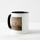 Francfort, Allemagne Art Mug (Devant gauche)