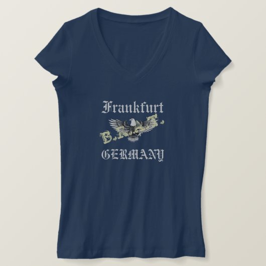 FRANCFORT, ALLEMAGNE, BRAT, TEL, AAGLE, T-shirt BL (Design devant)