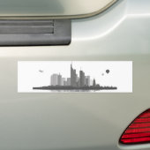 Francfort sur le Main Skyline Autocollants (En voiture)
