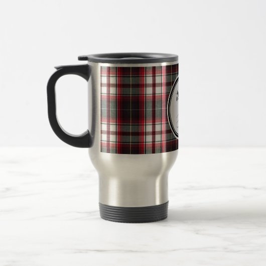Franchement collection de tasse de voyage de plaid (Gauche)