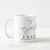 Franchesca peptide nom mug (Gauche)