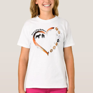 franchise elke hond doet ertoe gouden hart huisdie t-shirt