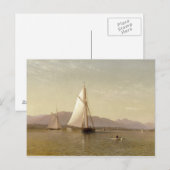 Francis Augustus Silva - De Hudson bij de Tappan Briefkaart (Voorkant / Achterkant)